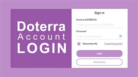 doterra|www.doterra.com log in.